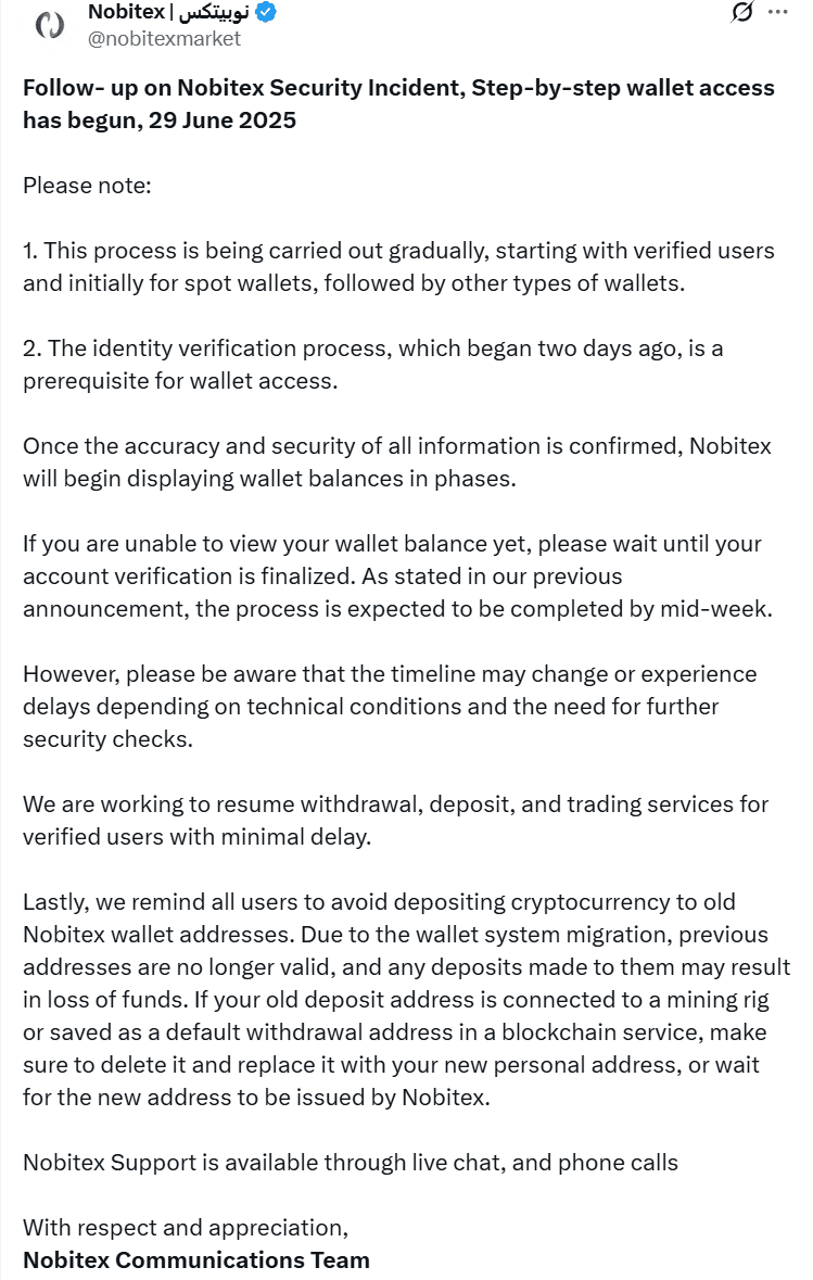 [Exchanges & Listings]